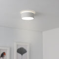 Einbaustrahler Rahmen rund indirektes Licht - Farbe: Weiß - LED Leuchtmittel: GU10 5W neutralweiß