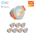Smartes MiBoxer LED Einbaustrahler Set 3W 12V IP66 - Lichtfarbe: CCT Dual Weiß - Anzahl: 8x