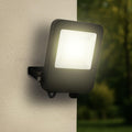 LED Außenstrahler LUCA CCT 3000K/4000K/6500K IP65 schwarz - Leistung einstellbar: 50W/30W/20W - Ausführung: Standard