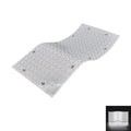 LED Platinen 4er Set flexibel | 24V LED-Module mit 242 LEDs/Stk. SMD2835 | CRI >90 | 28W | LED Sheet IP20 - Lichtfarbe: Kaltweiß 6000K