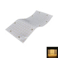 LED Platinen 4er Set flexibel | 24V LED-Module mit 242 LEDs/Stk. SMD2835 | CRI >90 | 28W | LED Sheet IP20 - Lichtfarbe: Warmweiß 3000K
