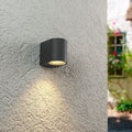 Außenleuchte Wandleuchte Frame DOWN rund für GU10 IP54 - Farbe: Anthrazit