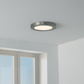 CCT LED Ein-Aufbaustrahler rund 3000/4000/6000K - Ausführung: 12W Ø165mm - Farbe: silber