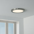 CCT LED Ein-Aufbaustrahler rund 3000/4000/6000K - Ausführung: 18W Ø217mm - Farbe: silber