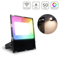 MiBoxer RGB+CCT LED Außenstrahler WiFi Farbwechsel Fluter - Ausführung: 50W FUTT02