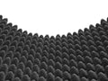 Isoliermatte, Noppen Höhe 70mm, 50x100cm