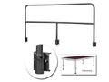 GUIL TMQ-02/440 Bühnengeländer 188cm Aluminiumversion sw