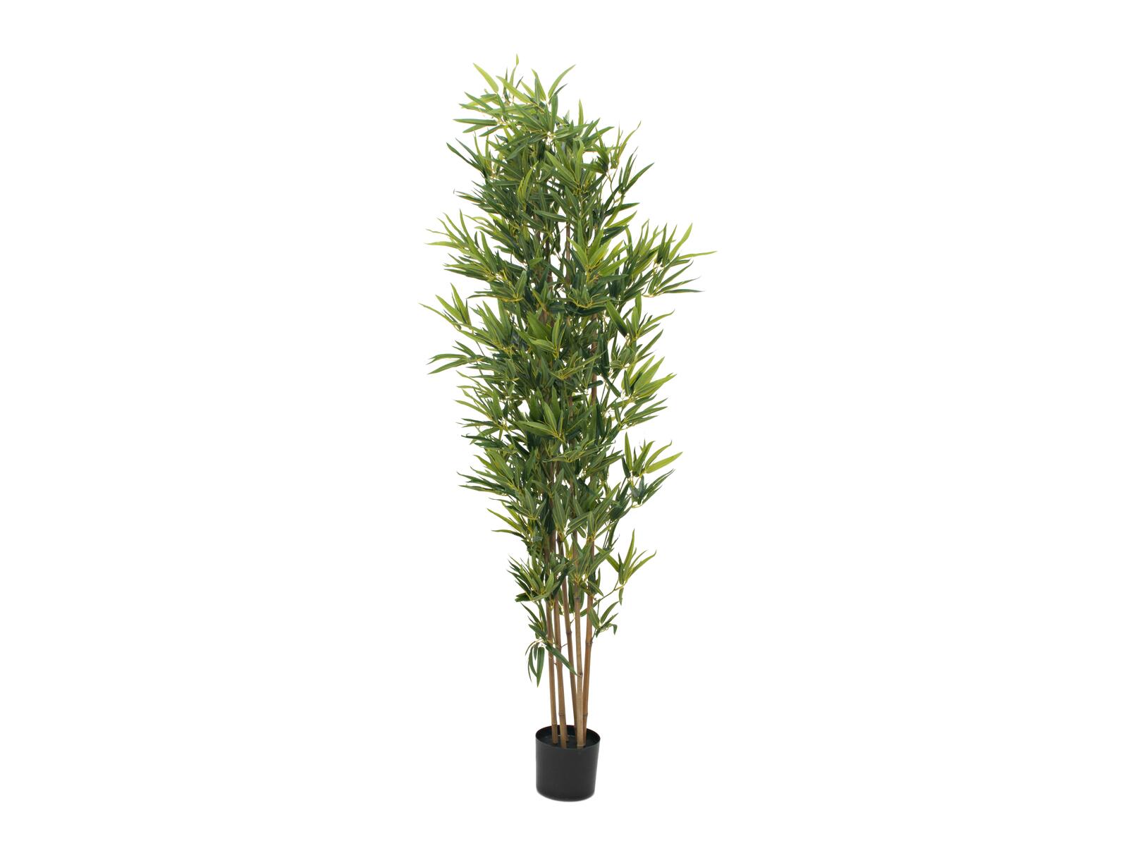 EUROPALMS Bambus deluxe, Kunstpflanze, 180cm