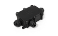 Abzweigdose, IP68 - für Außen, 1 Ein- und 2 Ausgänge, T-Version, 124x72x32mm