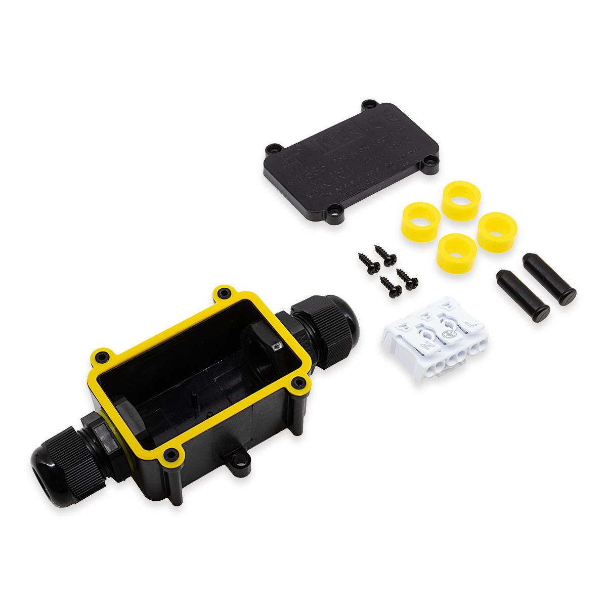 Abzweigdose Verbindungsdose Kabelverbinder Aussen Kabeldurchmesser Ø 4mm-12mm V.2