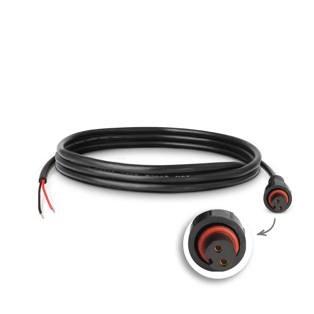 Anschlusskabel 2-Polig 1m für SETLINK Stecksystem einfarbig IP65