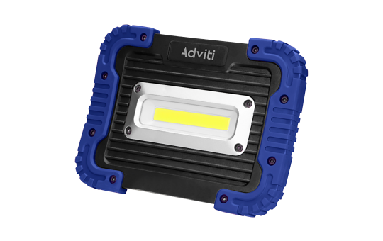 Arbeitsscheinwerfer ROBOTIX SLIM, 20W, Li-Ion 4.400mAh, mit USB-Ladegerät