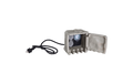 Außensteckdose 2-Fach, Schaltzeituhr, IP44, stein optik, 3680W, 16A