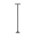 Ausleger Wand-Halterung schwarz 120cm für Außenstrahler
