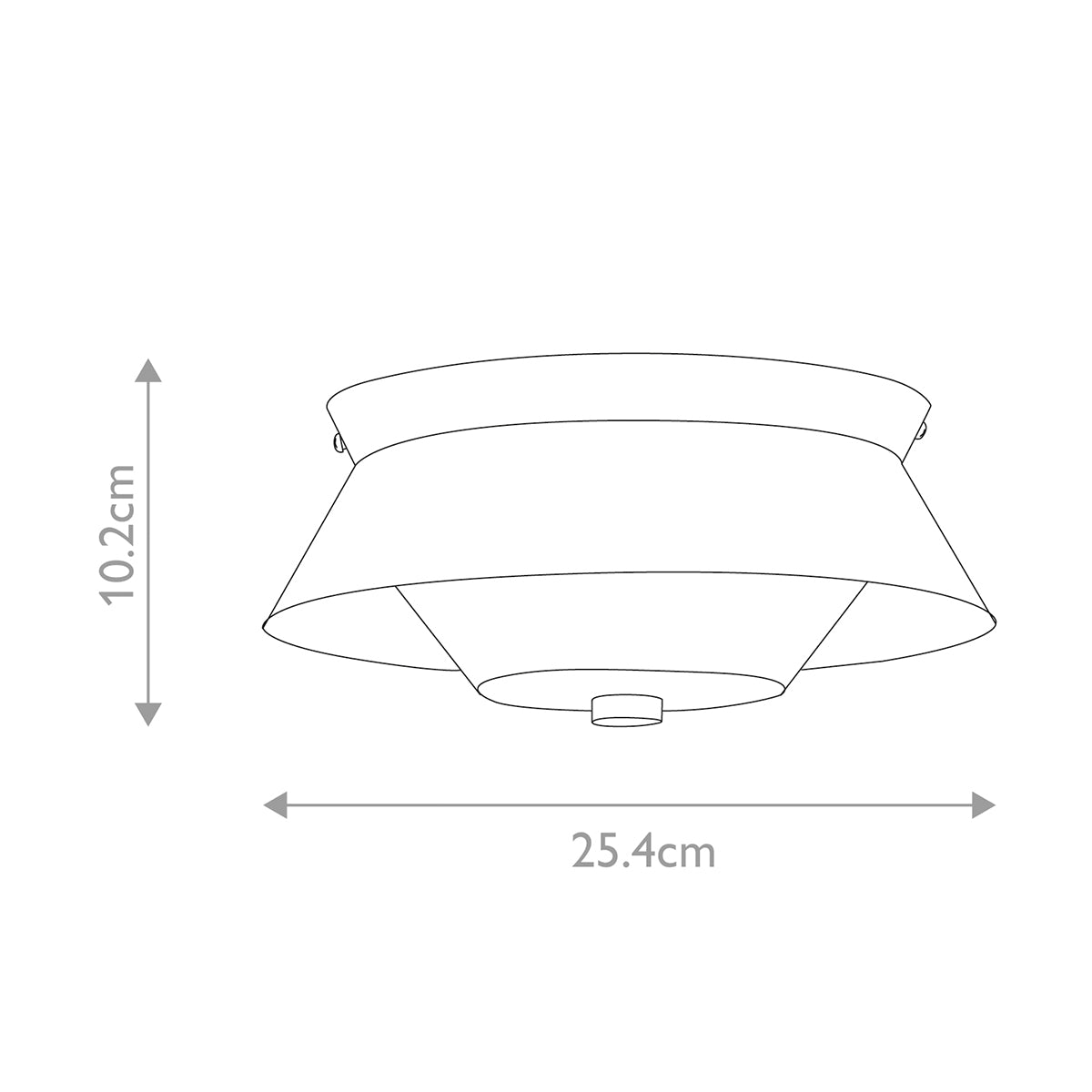 Bad-Deckenleuchte Bowtie (schwarz) 2x - Elstead Lighting