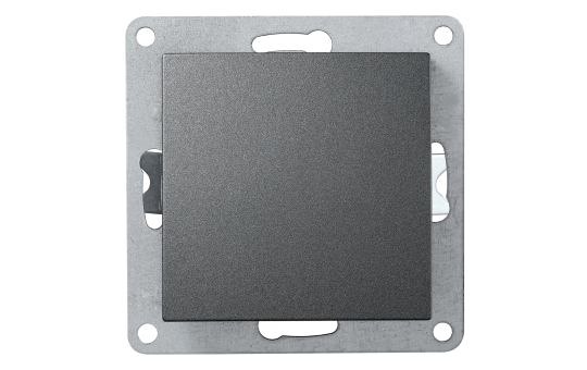 Blindabdeckung / Blende Premium anthrazit