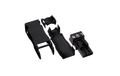 Buchse mit Zugentlastungsgehäuse WAGO, 3-polig, 1,5mm², schwarz