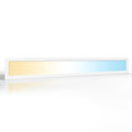 CCT LED Panel 120x15cm 24V 40W Rahmen weiß