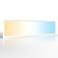 CCT LED Panel 120x30cm 24V 40W Rahmen weiss