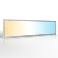 CCT LED Panel 120x30cm 36W 3000K-6000K | Rahmen silber