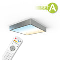 CCT LED Panel 30x30cm Aufbauset 18W 3000K-6000K inkl. Fernbedienung und Aufbaurahmen