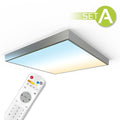 CCT LED Panel 60x60cm Aufbauset 36W 3000K-6000K inkl. Fernbedienung und Aufbaurahmen