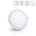 CCT LED Panel Einbaustrahler rund weiss 12W Ø170mm 3000K-6000K