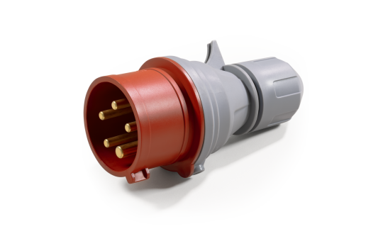 CEE-Stecker, IP44, 415V, 16A, 5-polig, IP44