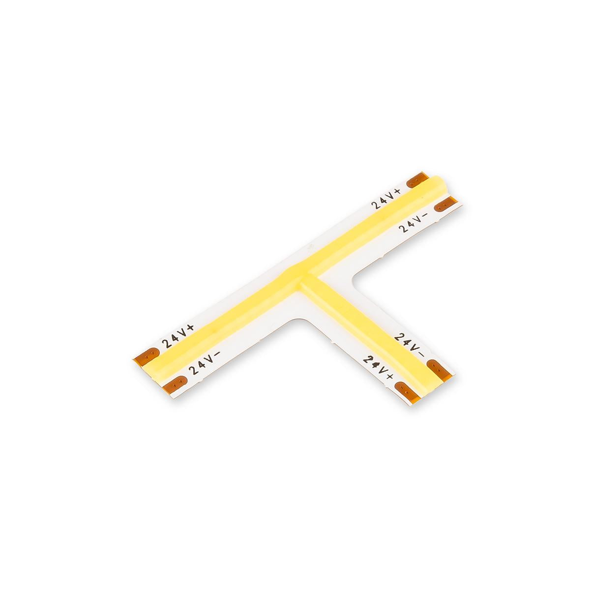 COB Kaltweiß LED Streifen T-Verbinder 24V CRI90 480LED/m 6500K