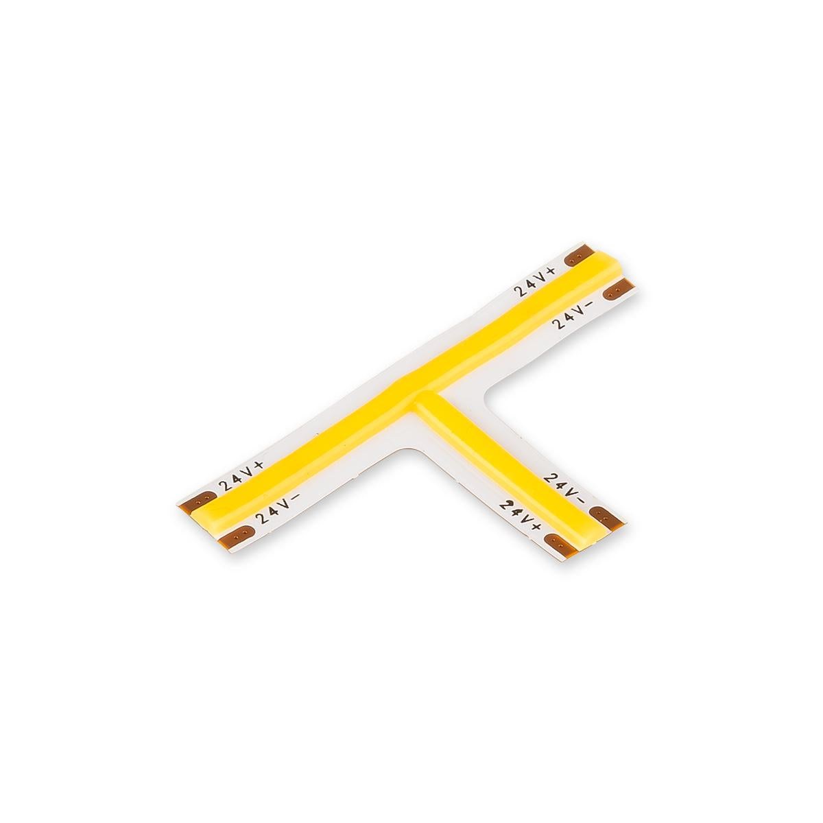 COB Neutralweiß LED Streifen T-Verbinder 24V CRI90 480LED/m 4000K