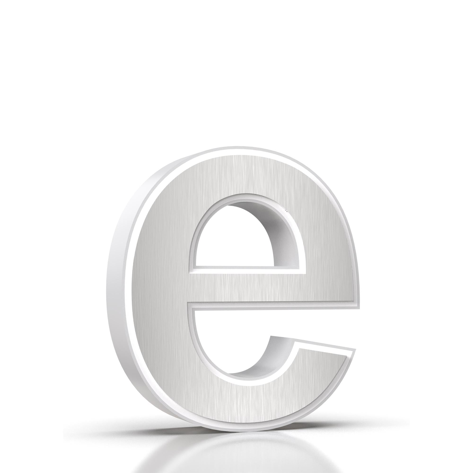 Cover für 15cm Hausnummer e Edelstahl Arial selbstklebend