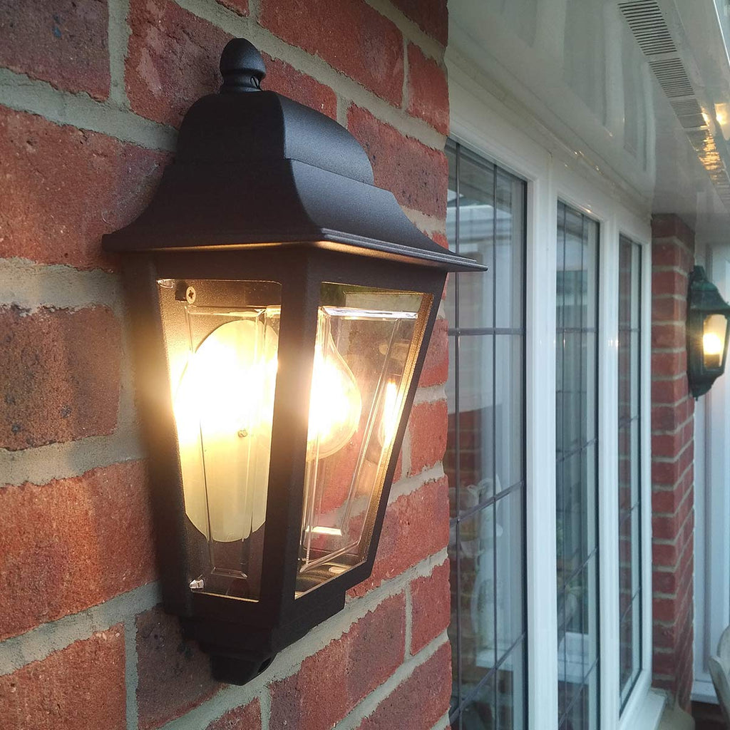 Außen-Wandleuchte Deco Lane (schwarz) 1x - Elstead Lighting