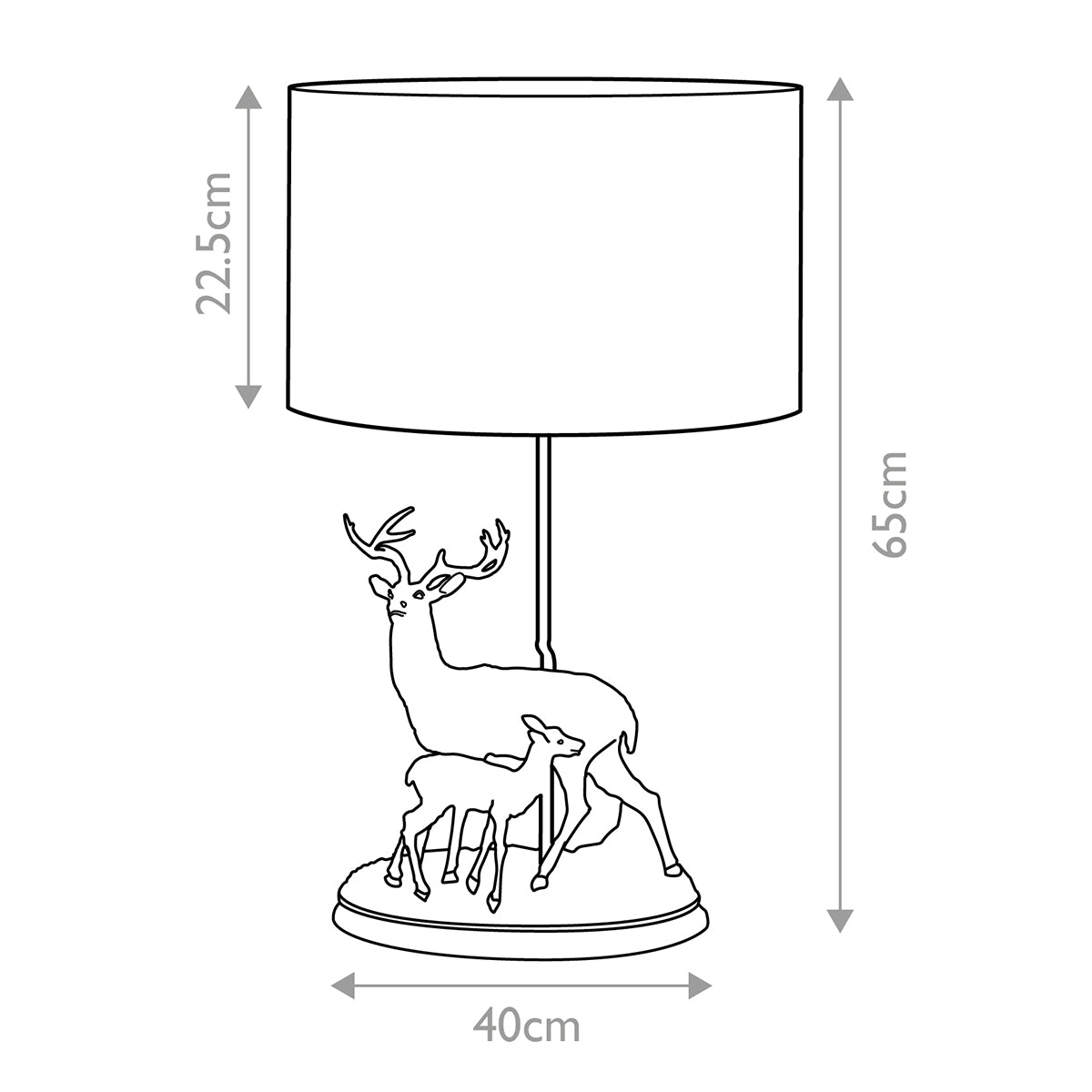 Tischleuchte Amelia (Celadon) 1x - Elstead Lighting