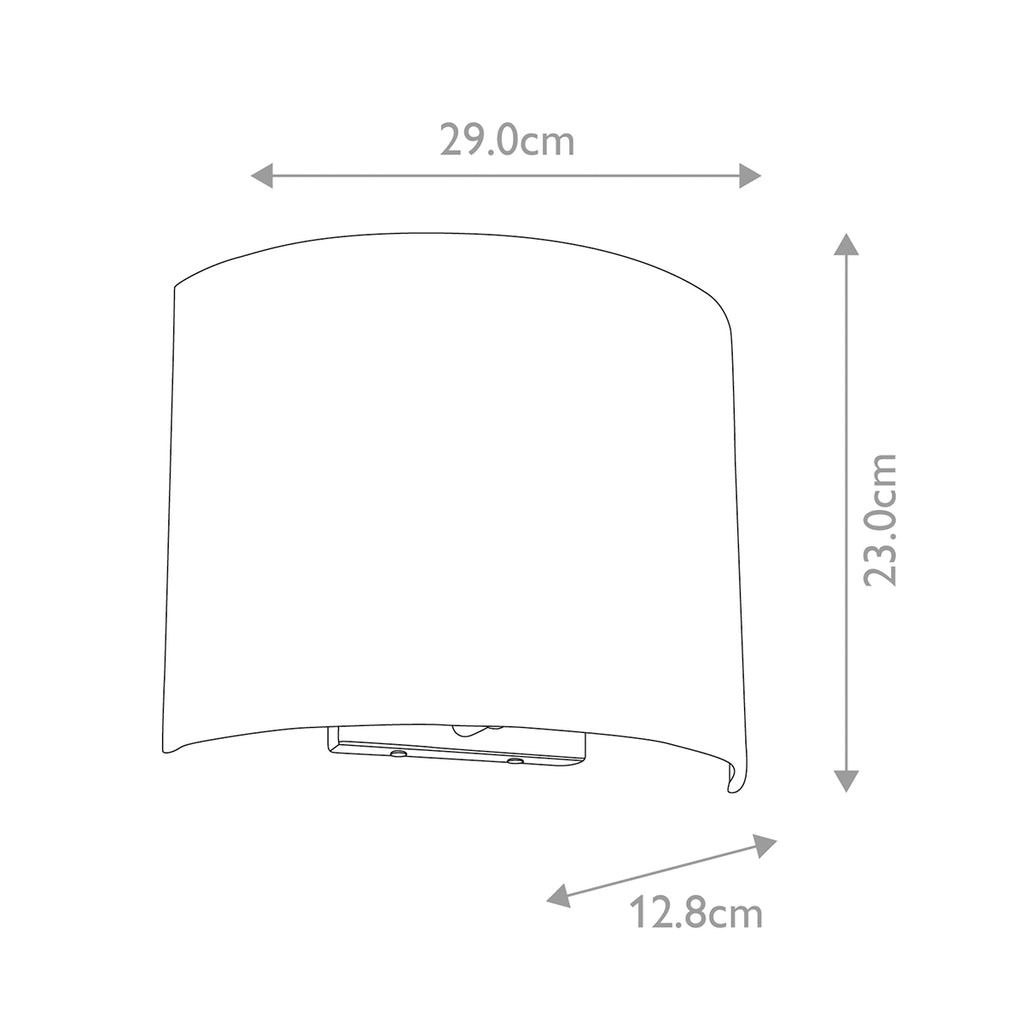 Wandleuchte Cooper (verchromt) 1x - Elstead Lighting