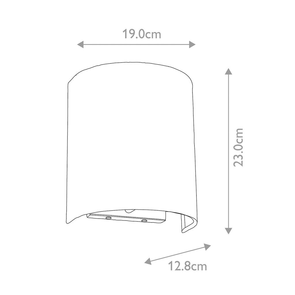 Wandleuchte Cooper (bronzefarben) 1x - Elstead Lighting