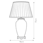 Tischleuchte Dian (bronzefarben) 1x - Elstead Lighting
