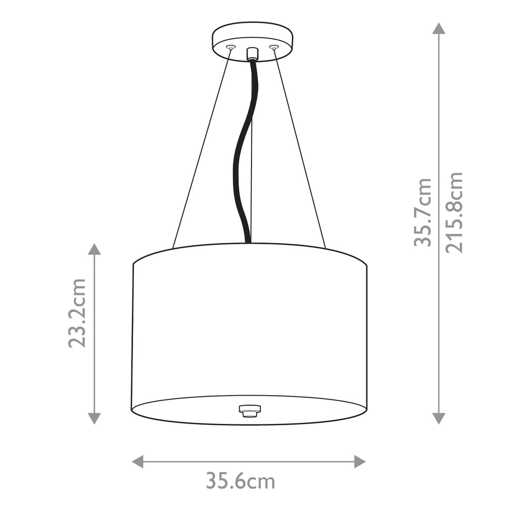 Pendelleuchte Pearce (messingfarben) 3x - Elstead Lighting