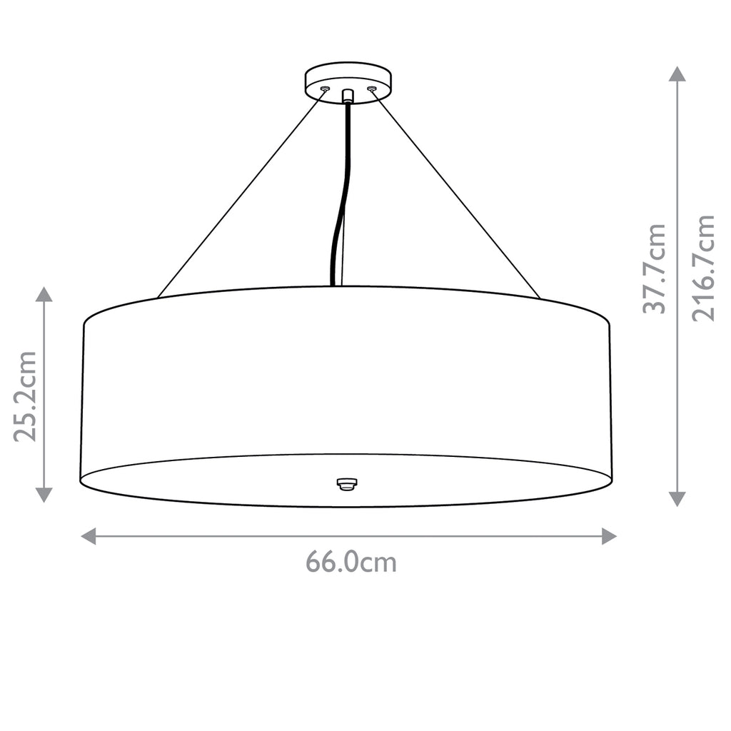 Pendelleuchte Pearce (verchromt) 5x - Elstead Lighting