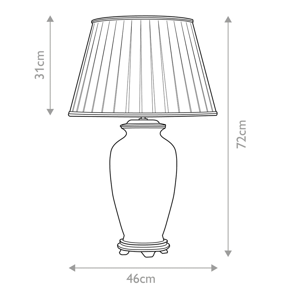 Tischleuchte Ping (bronzefarben) 1x - Elstead Lighting