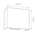 Wandleuchte Riley (messingfarben) 1x - Elstead Lighting
