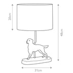 Tischleuchte Rufus (goldfarben) 1x - Elstead Lighting