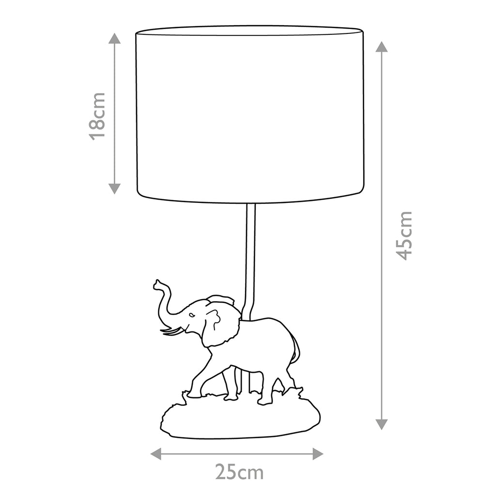 Tischleuchte Sabi (Creme) 1x - Elstead Lighting