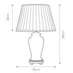 Tischleuchte Sashi (bronzefarben) 1x - Elstead Lighting