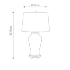 Tischleuchte Ying (schwarz) 1x - Elstead Lighting