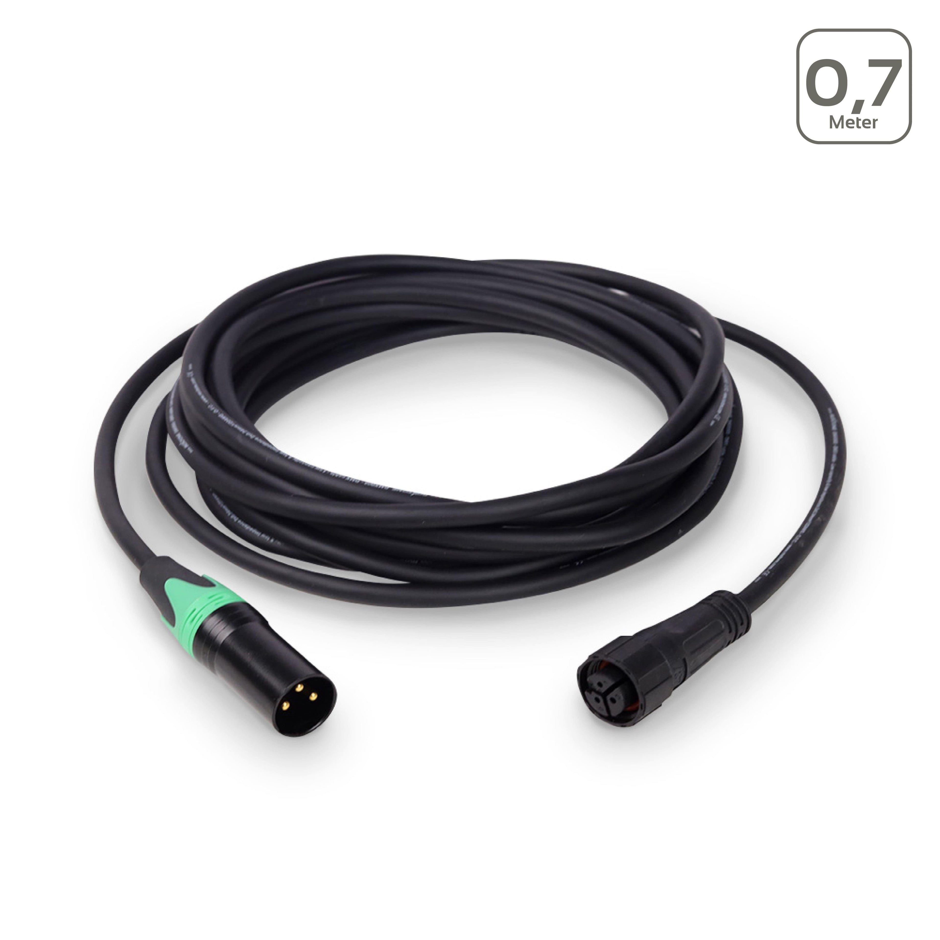 DMX512-Verbindungskabel 0.7m