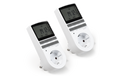 Digitale Zeitschaltuhr WZ-10 2er-Pack, 10 Programme, 24Std Timer,3680W