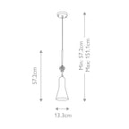 Pendelleuchte Etoile (messingfarben) 1x - Elstead Lighting