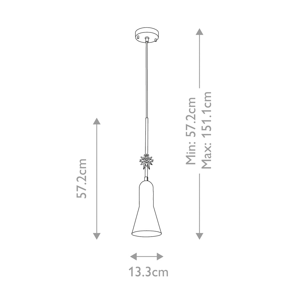 Pendelleuchte Etoile (schwarz) 1x - Elstead Lighting