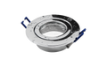 Einbaurahmen DL-54 rund, Clip-Verschluss, IP44, Chrom