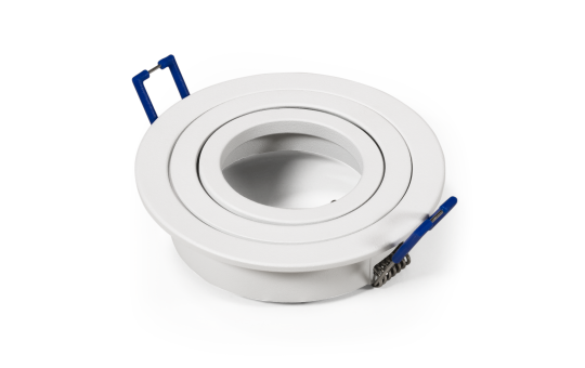 Einbaurahmen KL-89 rund, schwenkbar, weiß